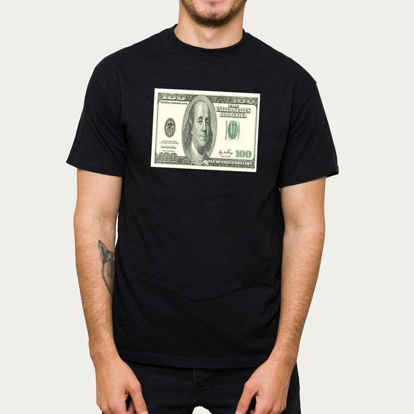 EAKS® Herren T-Shirt "100 Dollar Bill"
