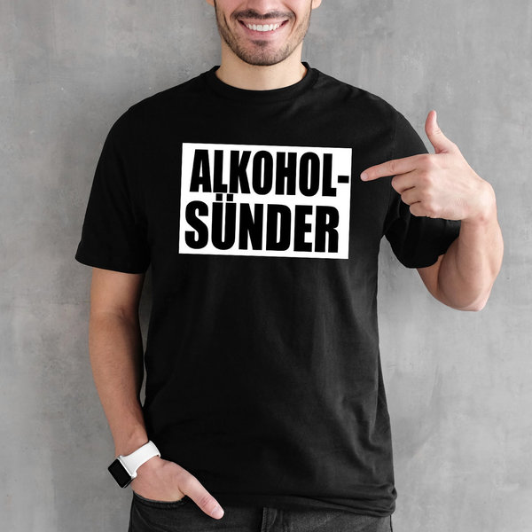EAKS® Herren T-Shirt "Alkoholsünder"