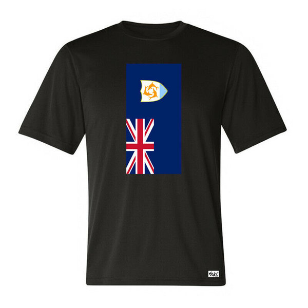 EAKS® Herren T-Shirt "Anguilla Flagge"