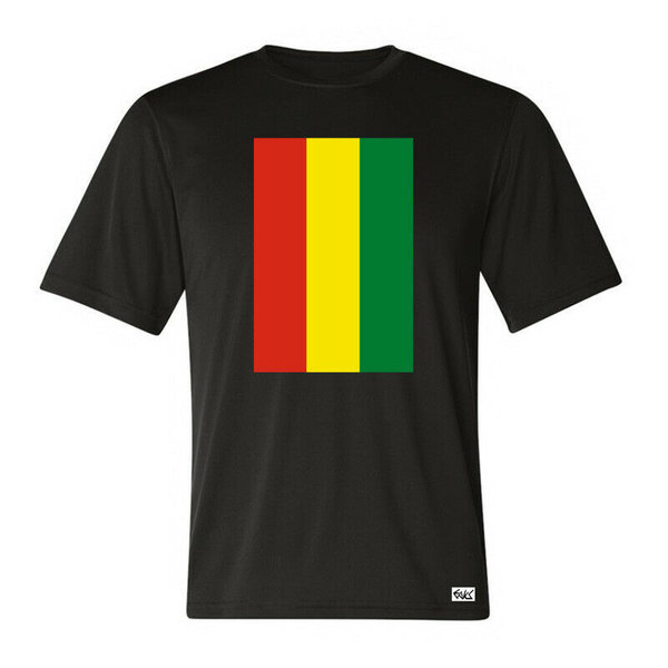 EAKS® Herren T-Shirt "Motiv: BOLIVIEN FLAGGE" Fahne Bolivia Sport Fußball WM Südamerika