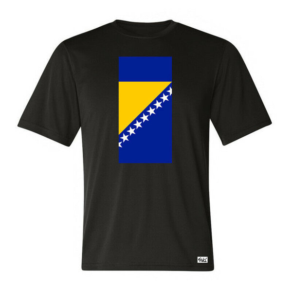 EAKS® Herren T-Shirt "Motiv: BOSNIEN UND HERZEGOWINA FLAGGE" Fahne Bosna i Hercegovina