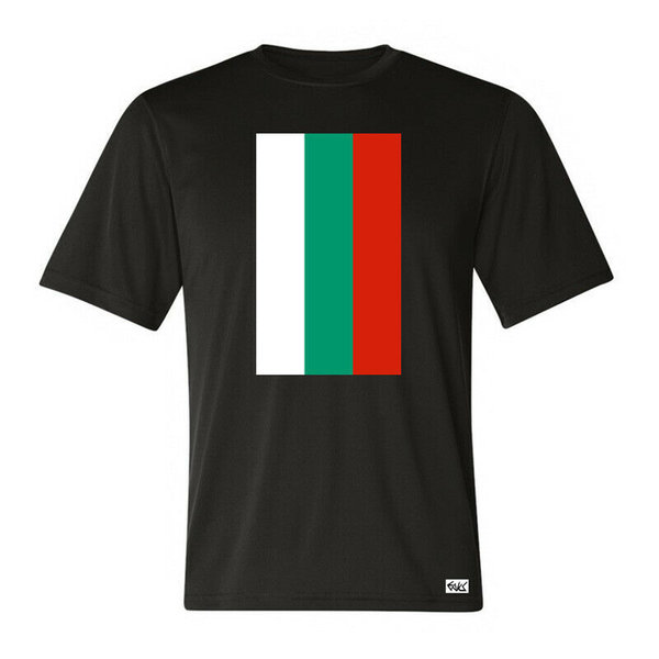 EAKS® Herren T-Shirt "Motiv: BULGARIEN FLAGGE" Fahne България Bulgaria Fußball WM EM