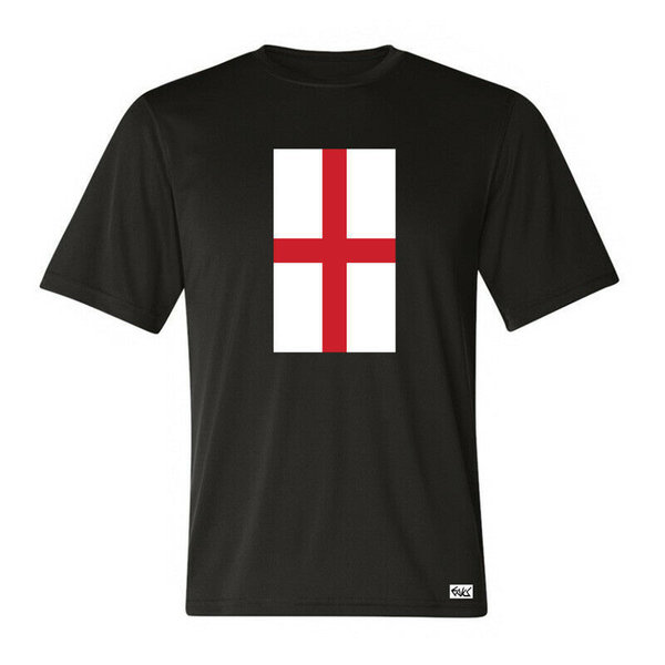 EAKS® Herren T-Shirt "Motiv: ENGLAND FLAGGE" UK GB Fahne Sport Fußball EM WM Urlaub