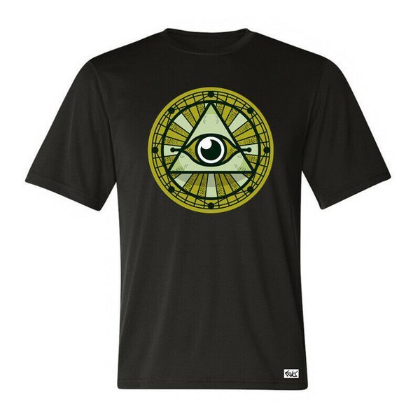 EAKS® Herren T-Shirt "Motiv: EYE OF PROVIDENCE" Auge der Vorsehung Freimaurer Illuminati