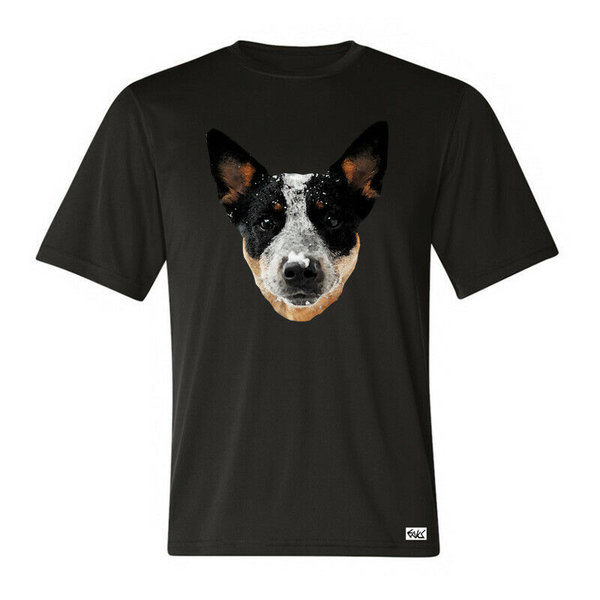 EAKS® Herren T-Shirt "Motiv: AUSTRALIAN CATTLE DOG" Hundeshirt Hundesport Hundeschule Tiershirt