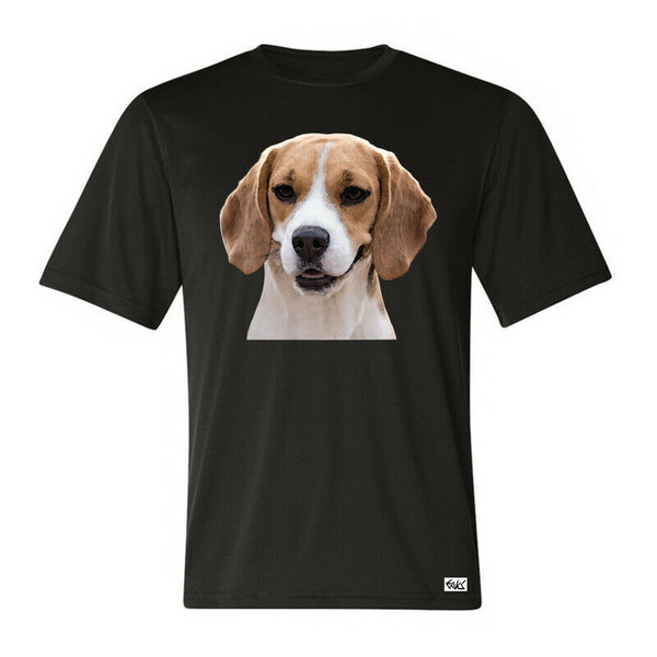 EAKS® Herren T-Shirt "Motiv: BEAGLE" Hundeshirt Hundesportverein Tiershirt Hundeschule