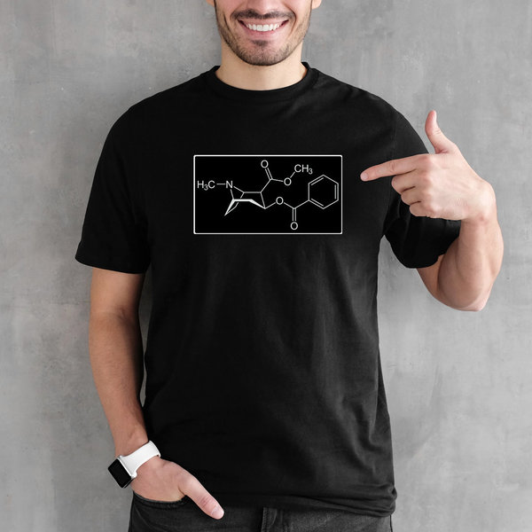 EAKS® Herren T-Shirt "Cocaine-Formula" (Droge)
