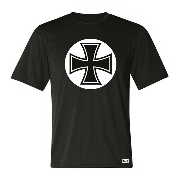 EAKS® Herren T-Shirt "Motiv: EISERNES KREUZ" Militär Orden Military Iron Cross Preußen