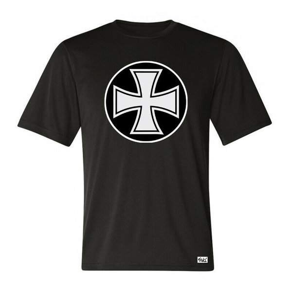 EAKS® Herren T-Shirt "Motiv: EISERNES KREUZ" Militär Orden Military Iron Cross Preußen