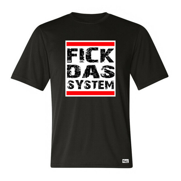 EAKS® Herren T-Shirt "Fick das System (Fuck the System)"