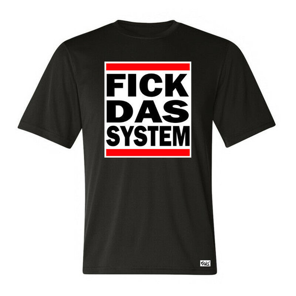 EAKS® Herren T-Shirt "Fick das System (Fuck the System)"