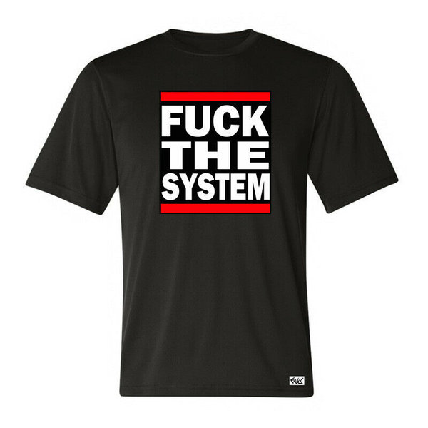 EAKS® Herren T-Shirt "Fuck The System"