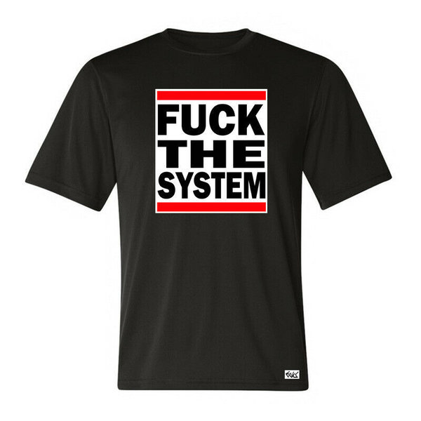 EAKS® Herren T-Shirt "Fuck The System"