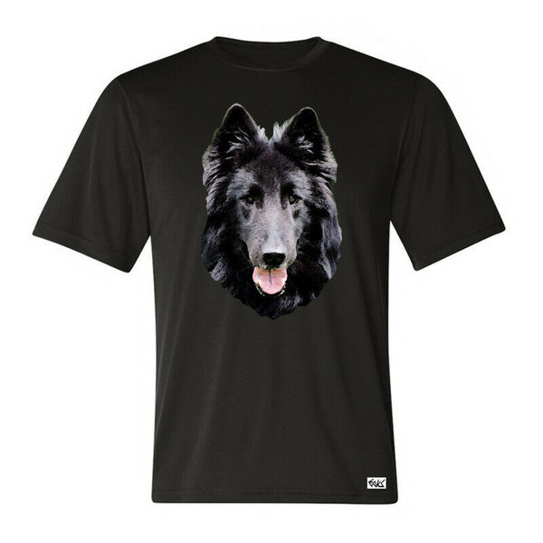 EAKS® Herren T-Shirt "Motiv: GROENENDAEL" Belgischer Schäferhund Hundeshirt Hundesport