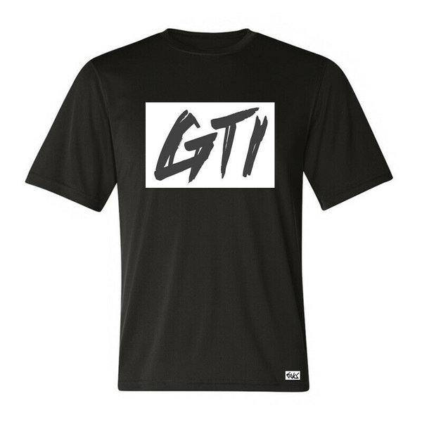 EAKS® Herren T-Shirt "Motiv: GTI-SCHRIFTZUG * " Tuning Motorsport Rennsport Autoshirt