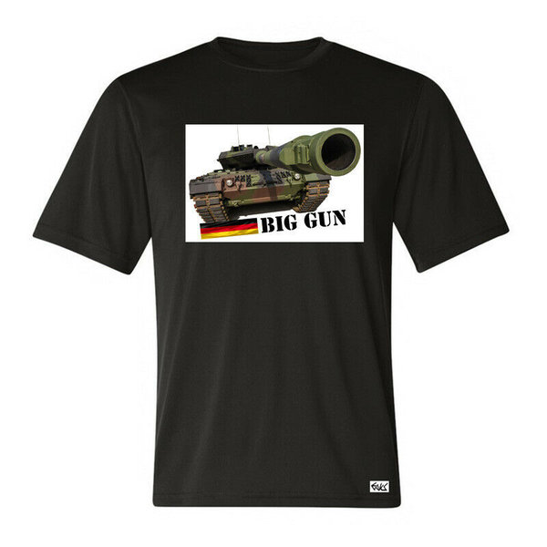 EAKS® Herren T-Shirt "Motiv: KAMPFPANZER LEOPARD 2" Tank Militär Military Bundeswehr BRD Deutschland