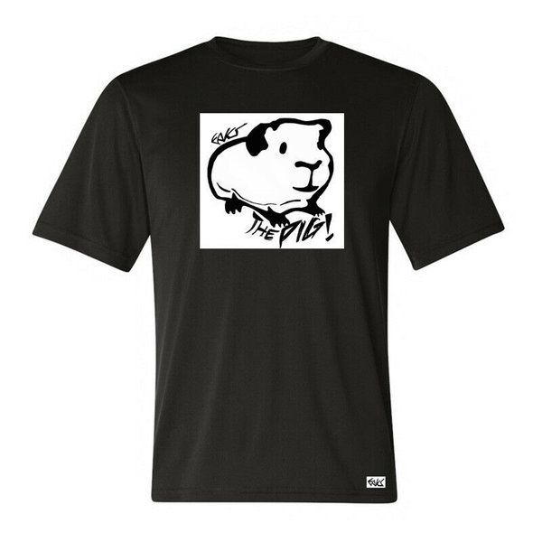 EAKS® Herren T-Shirt "THE GUINEA PIG" Meerschweinchen Tiershirt Funshirt Spaß witzig funny