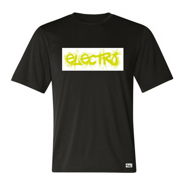 EAKS® Herren T-Shirt "Motiv: ELECTRO" Party Disco Minimal- Gabba- Hardcore-Techno Club Festivals