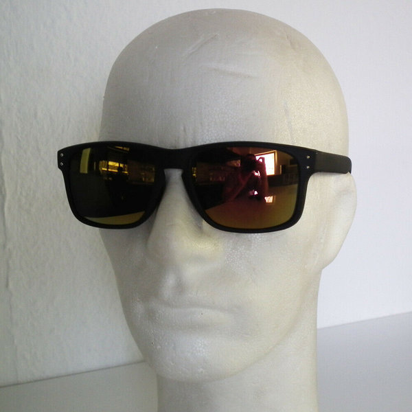 EAKS® Designer Sonnenbrille schwarz mit Strass Retro 70er 80er 90er 2000er NEU