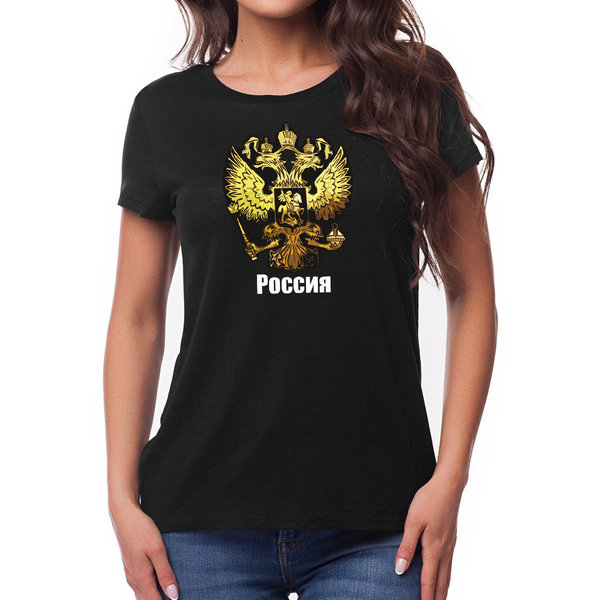EAKS® Damen T-Shirt "Russlandwappen"