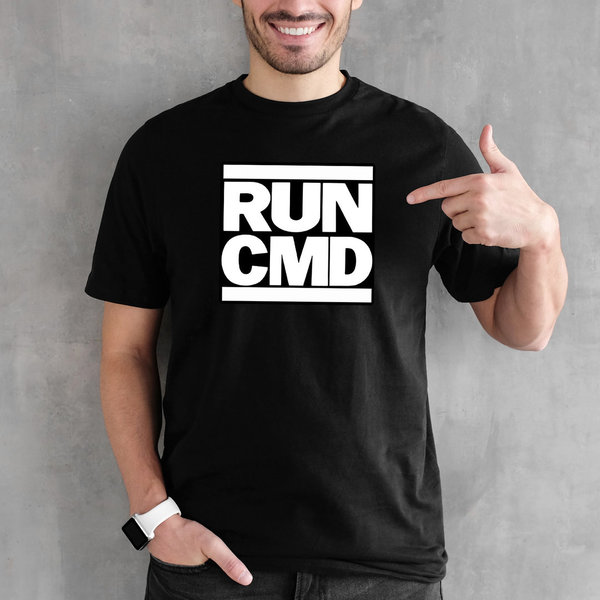 EAKS® Herren T-Shirt "RUN CMD"