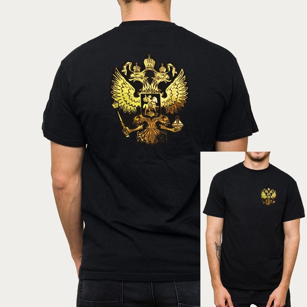 EAKS® Herren T-Shirt "Russlandwappen"