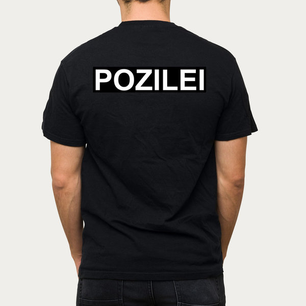 EAKS® Herren T-Shirt "POZILEI"