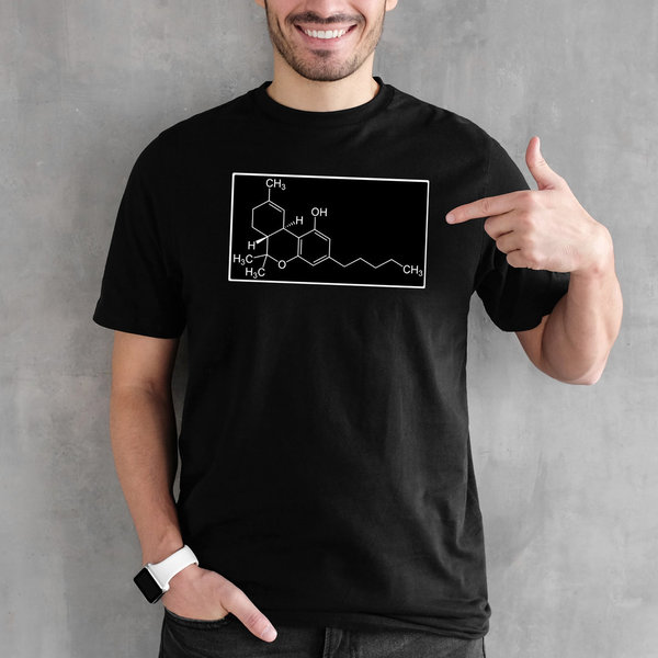 EAKS® Herren T-Shirt "THC Formula"