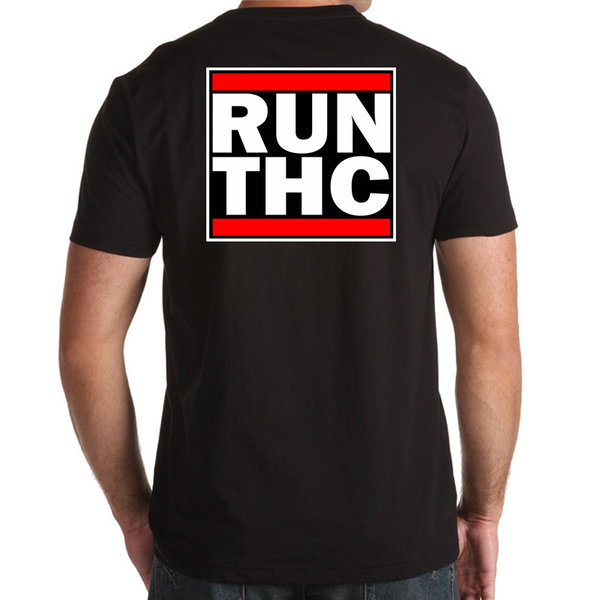 EAKS® Herren T-Shirt "RUN THC"