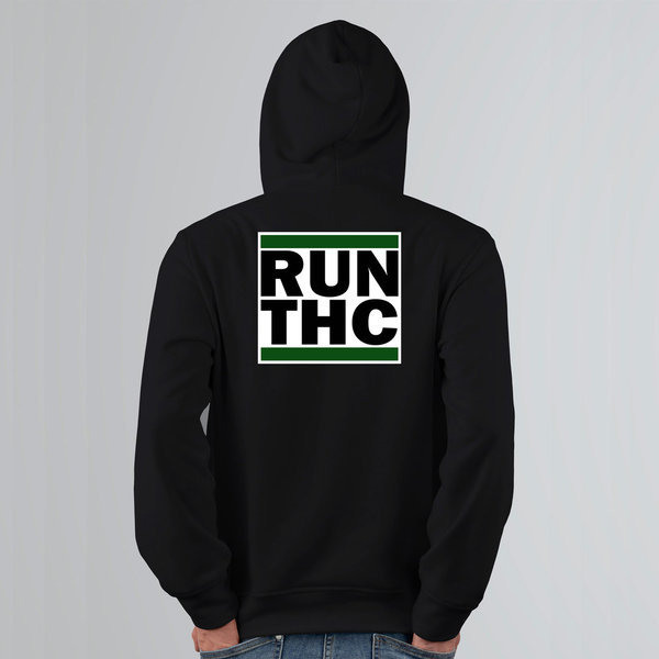 EAKS® Herren Hoodie "RUN THC"