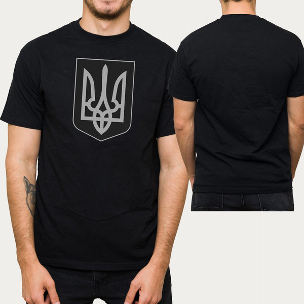 EAKS® Herren T-Shirt "Ukraine Wappen"