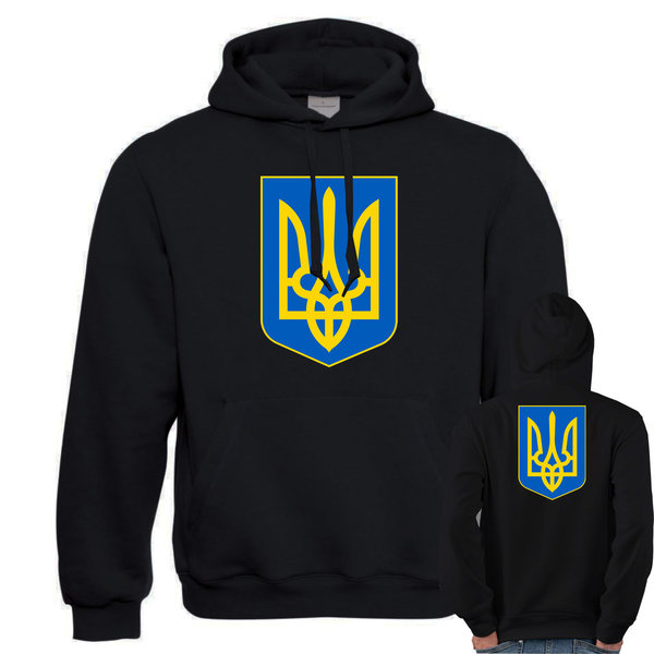EAKS® Herren Hoodie "Ukraine Wappen"