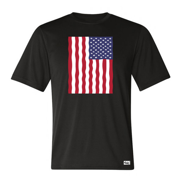 EAKS® Herren T-Shirt "USA Flagge"