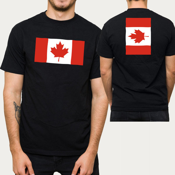 EAKS® Herren T-Shirt "Kanada Flagge"