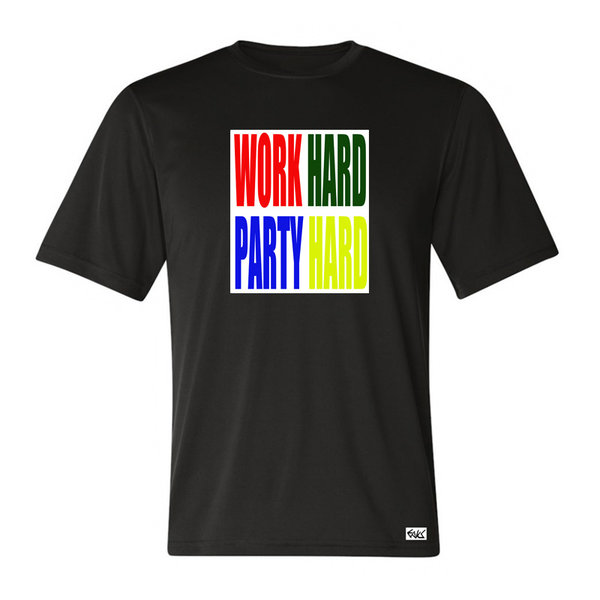 EAKS® Herren T-Shirt "Work Hard Party Hard"