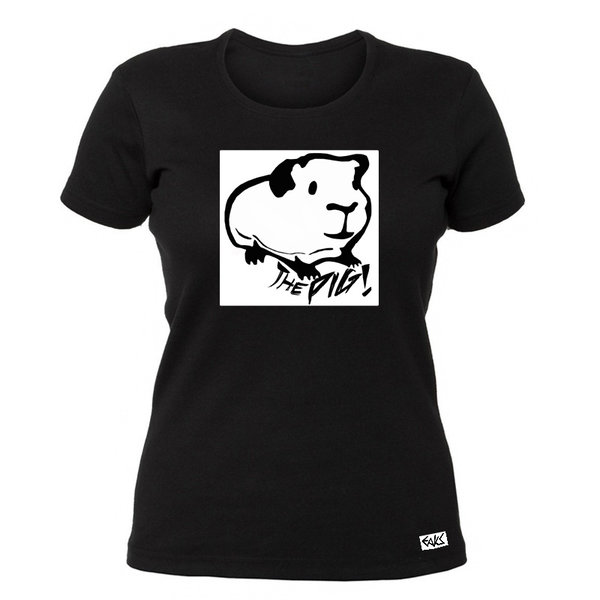 EAKS® Damen T-Shirt "The (Guinea) Pig !"