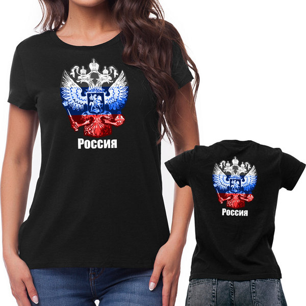 EAKS® Damen T-Shirt "Russlandwappen"