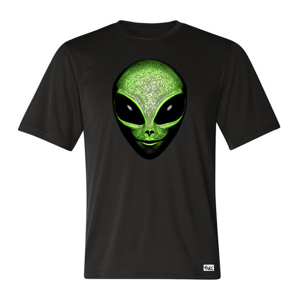 EAKS® Herren T-Shirt "Green Alien"