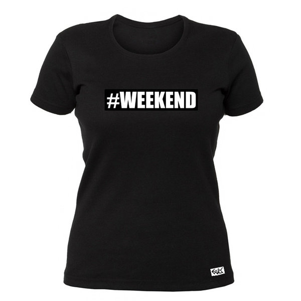 EAKS® Damen T-Shirt "#Weekend"