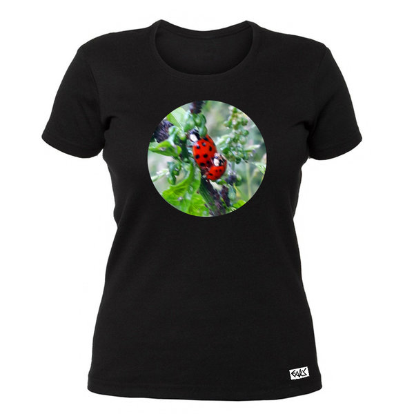 EAKS® Damen T-Shirt "Paarung Marienkäfer" (Coccinellidae)