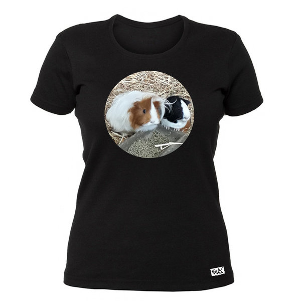 EAKS® Damen T-Shirt "Two Guinea Pigs"