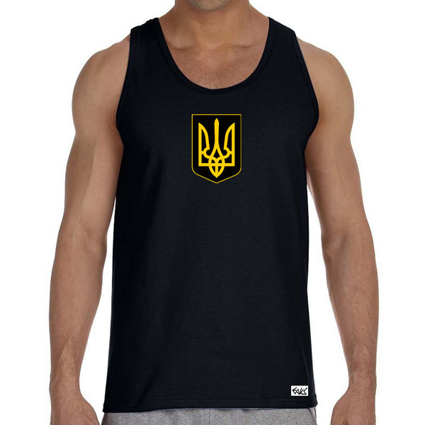 EAKS® Herren Tank Top "Ukraine Wappen"