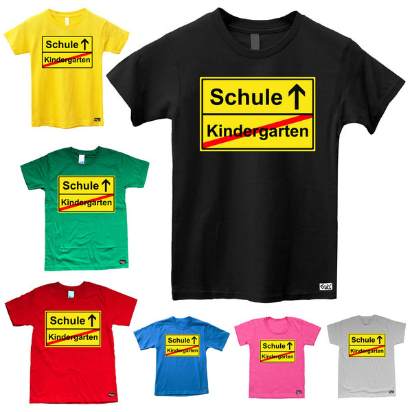 EAKS® Kinder T-Shirt "Kindergarten - Schule"