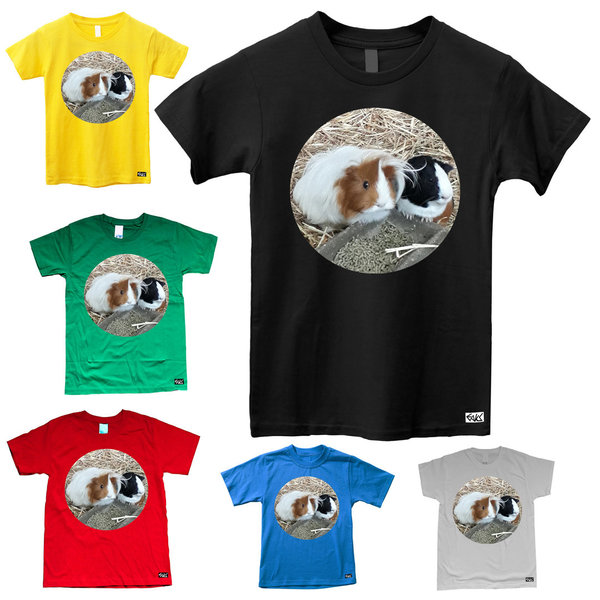 EAKS® Kinder T-Shirt "Two Guinea Pigs"