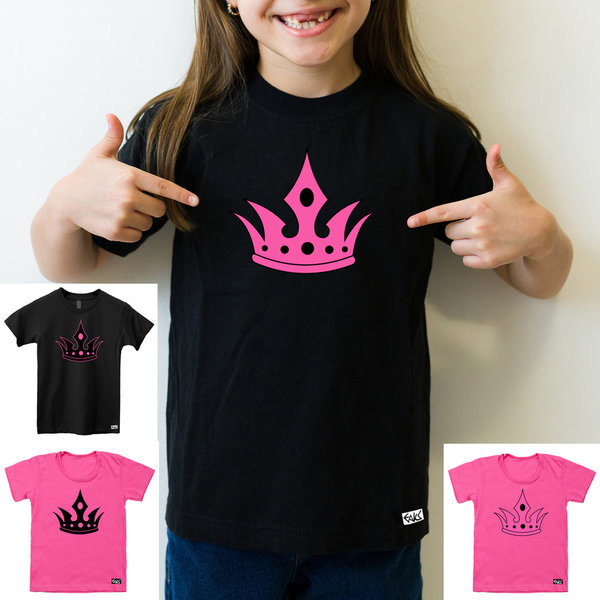 EAKS® Kinder T-Shirt "Pink Crown" (Pinke Krone)