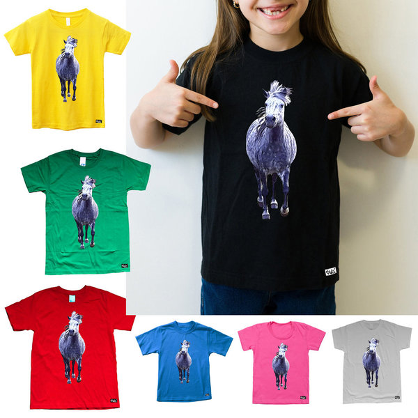 EAKS® Kinder T-Shirt "Schimmel" (Hauspferd)