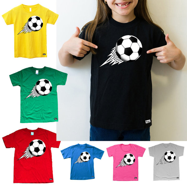 EAKS® Kinder T-Shirt "Fliegender Fußball"
