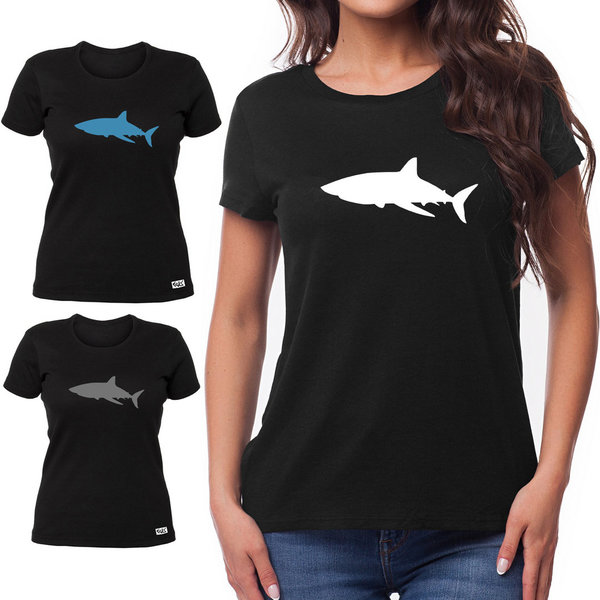 EAKS® Damen T-Shirt "White Shark" (Carcharodon carcharias)