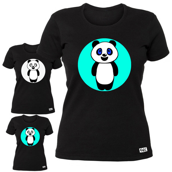 EAKS® Damen T-Shirt "Panda Bear"